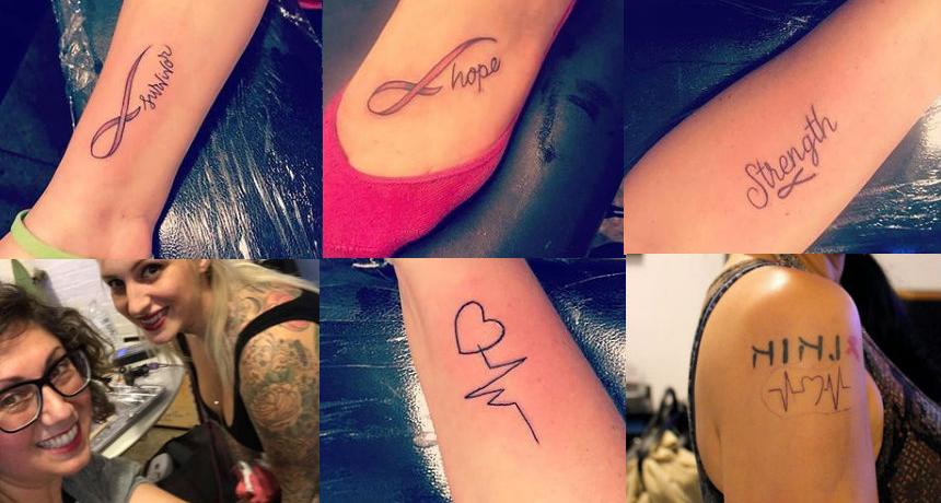 4 Survivors With Simple Tattoos To Represent Their...