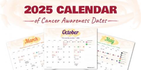 Free Printable Cancer Awareness Calendar 2025